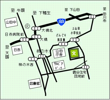上山田小　周辺地図